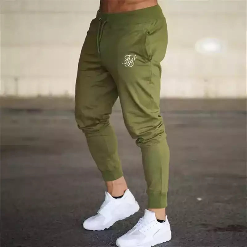 Pantalon cargo bleu marine pour un look sportif et urbain tendance.