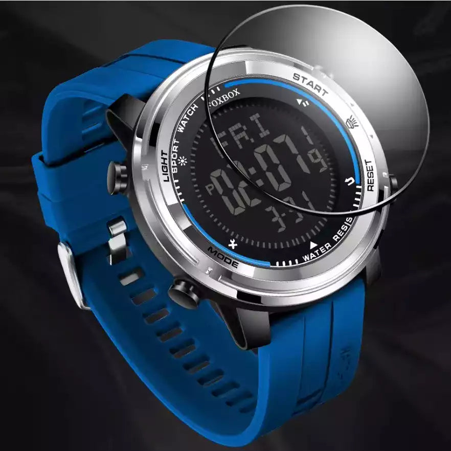 FOXBOX Sport Étanche 09519RE02 – La Montre Ultime pour Aventuriers et Performeurs