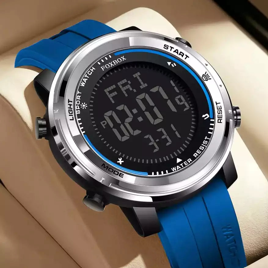 FOXBOX Sport Étanche 09519RE02 – La Montre Ultime pour Aventuriers et Performeurs