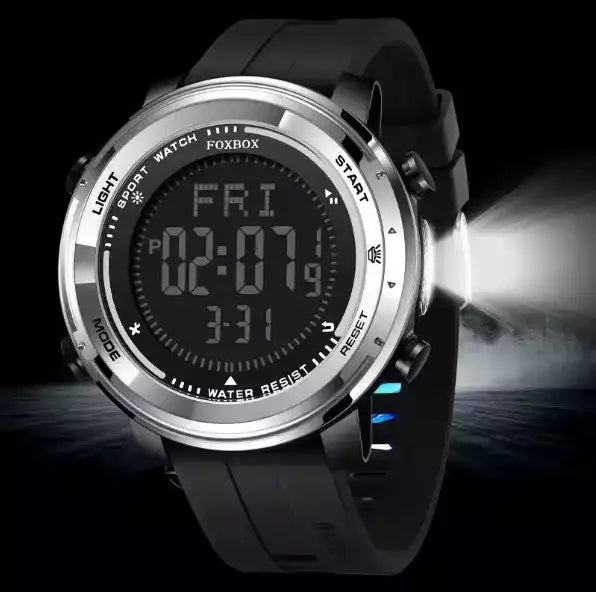 FOXBOX Sport Étanche 09519RE02 – La Montre Ultime pour Aventuriers et Performeurs