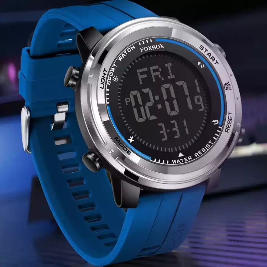 FOXBOX Sport Étanche 09519RE02 – La Montre Ultime pour Aventuriers et Performeurs