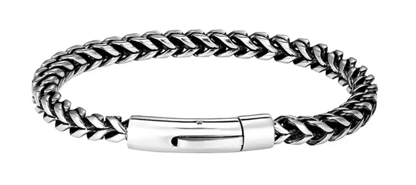 Boîte cadeau avec bracelet homme élégant