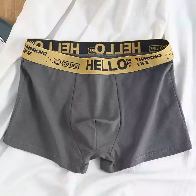 Boxers homme premium avec un tissu qui conserve sa forme après lavage.