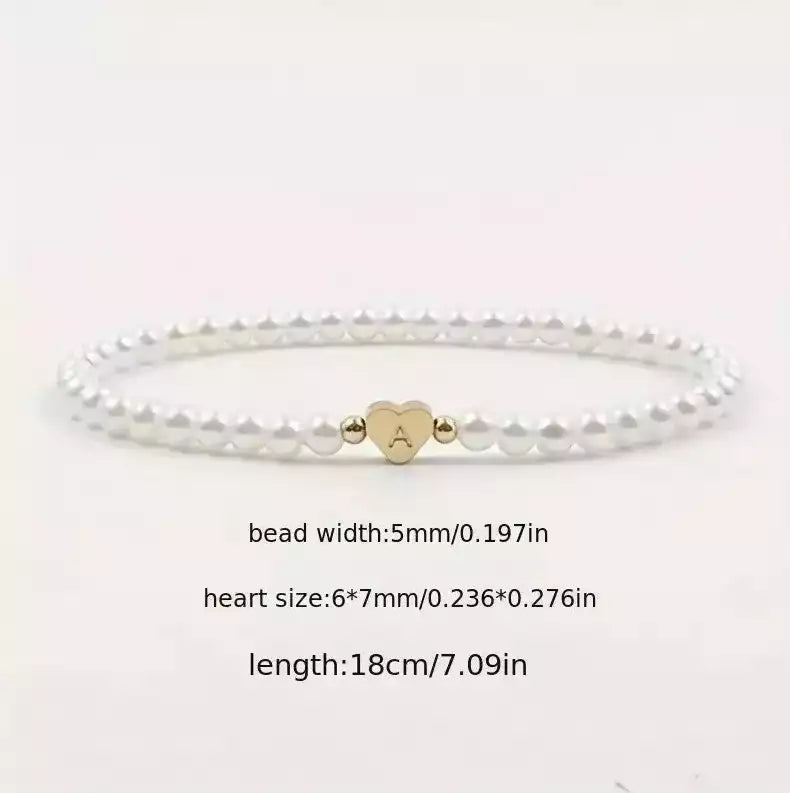 Bracelet personnalisé, idéal pour un cadeau d'anniversaire ou de mariage.