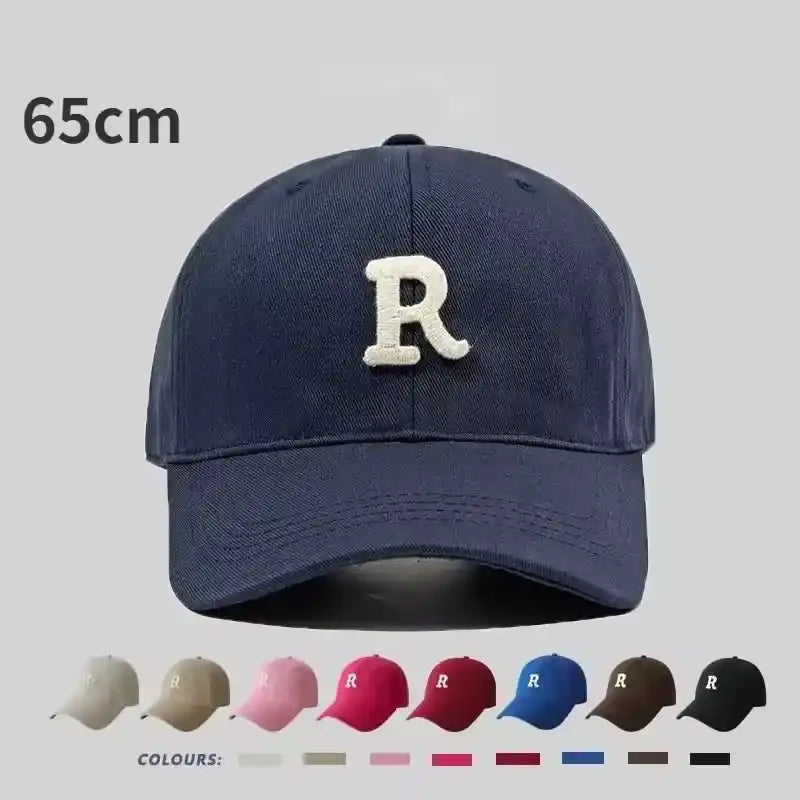 Casquette de baseball noire unisexe avec broderie chic