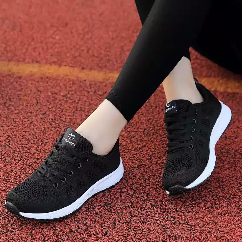 Sneakers de running ergonomiques avec semelle amortissante