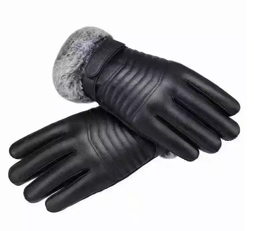 Gants thermiques pour homme, résistants au froid et confortables.