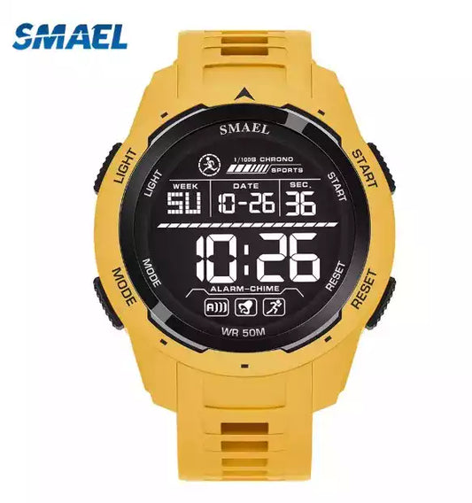 SMAEL Montre Sport Homme Étanche 50M