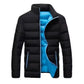 Veste d’hiver pour homme en bleu marine