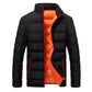 Veste rembourrée d’hiver pour homme couleur orange